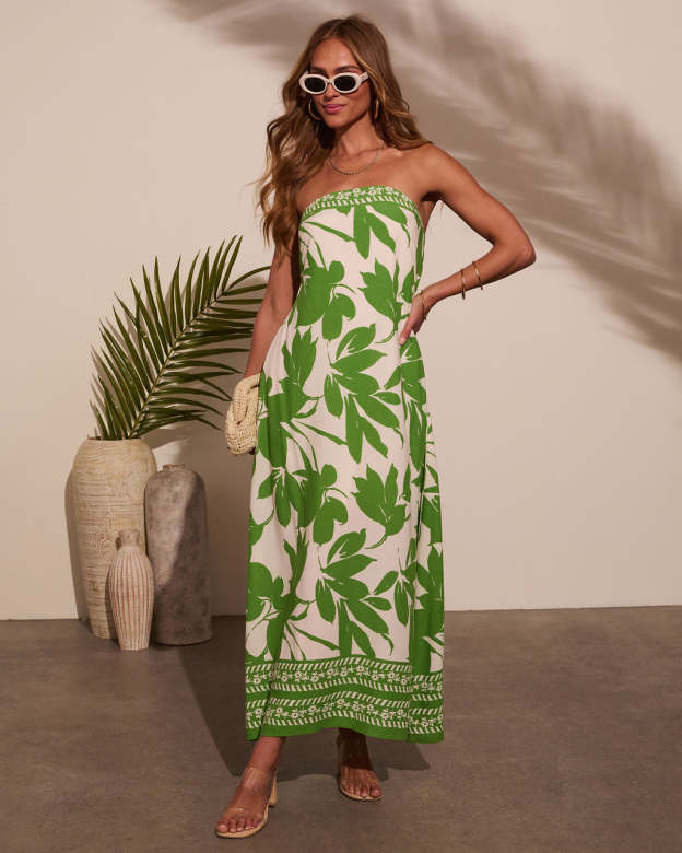Vivvy Floral Maxi Dress-Matylis