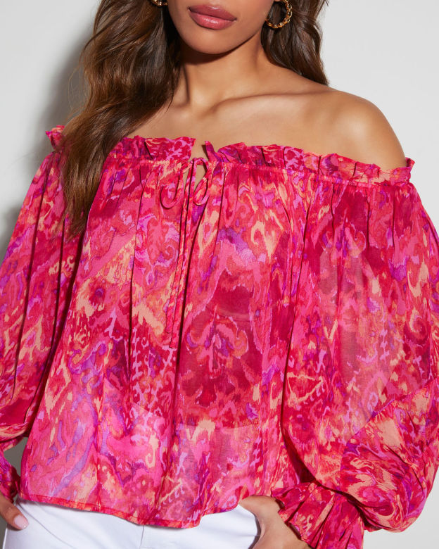 Veronica Off the Shoulder Blouse-Matylis