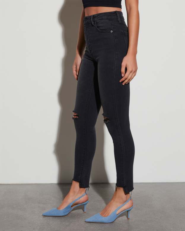 Volt High Rise Distressed Skinny-Matylis