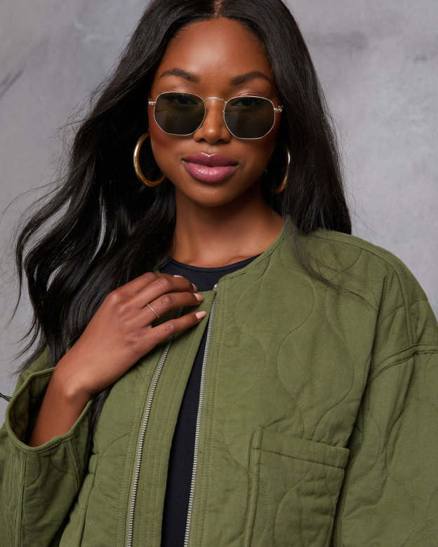 Willow Breeze Quilted Jacket-Matylis