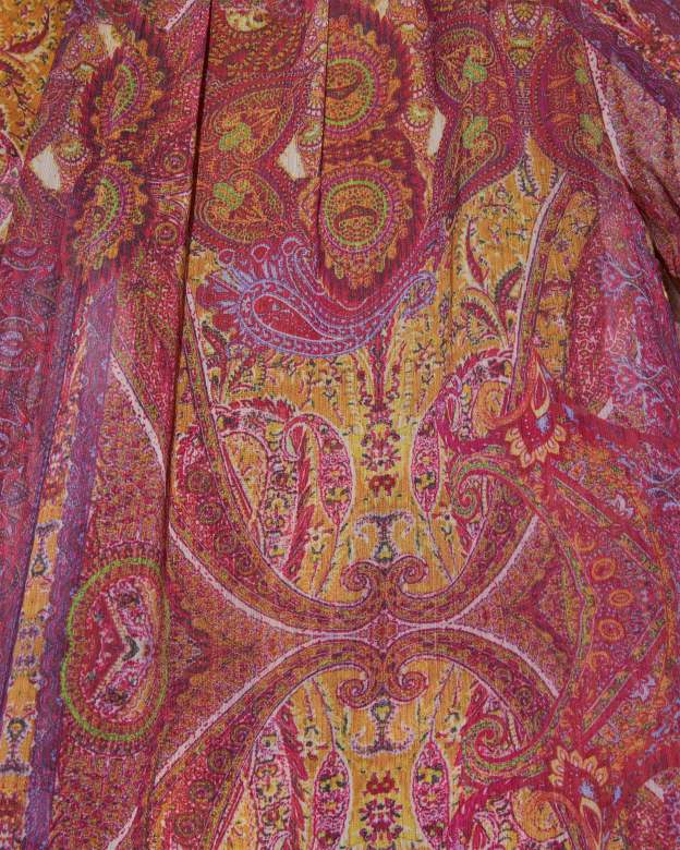 Waverly Paisley Tie Waist Shorts-Matylis