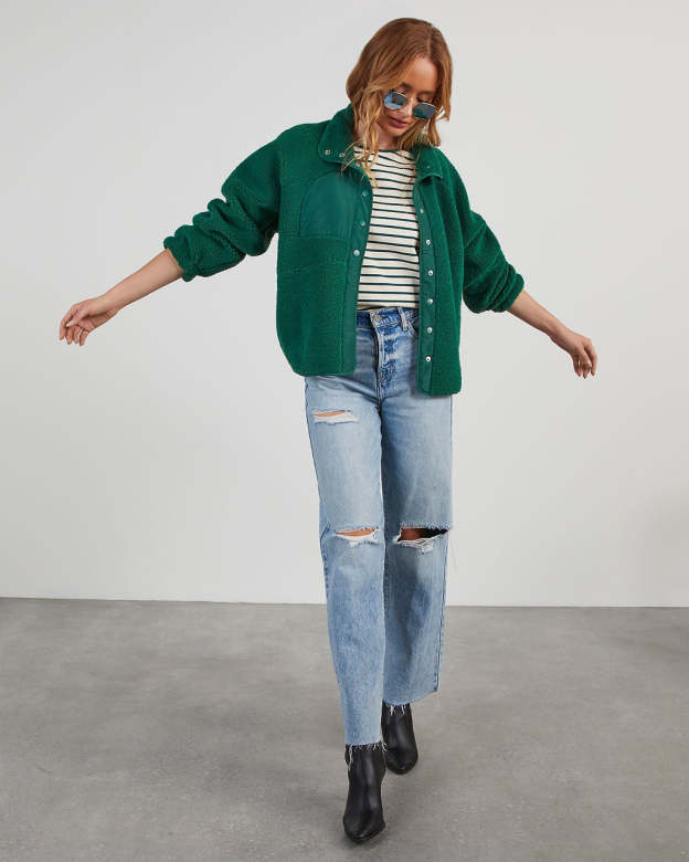 Weekend Errands Fleece Jacket-Matylis