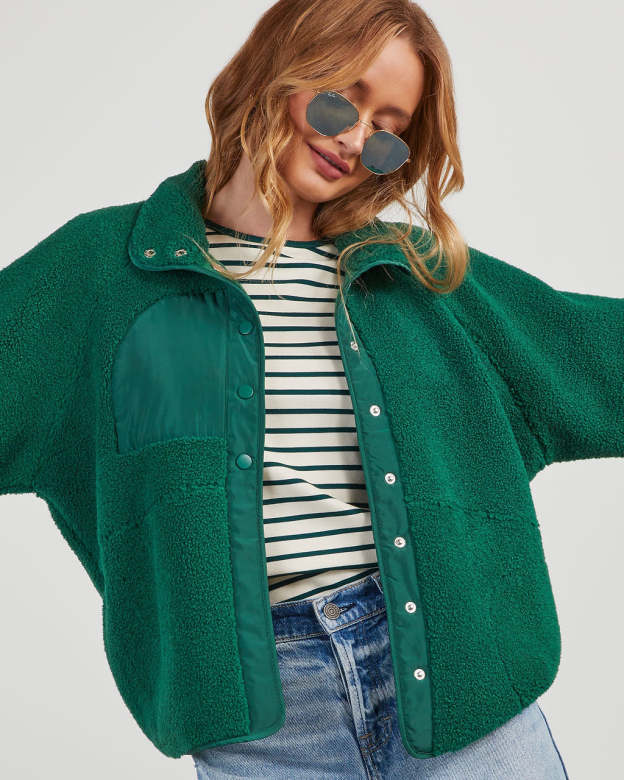 Weekend Errands Fleece Jacket-Matylis