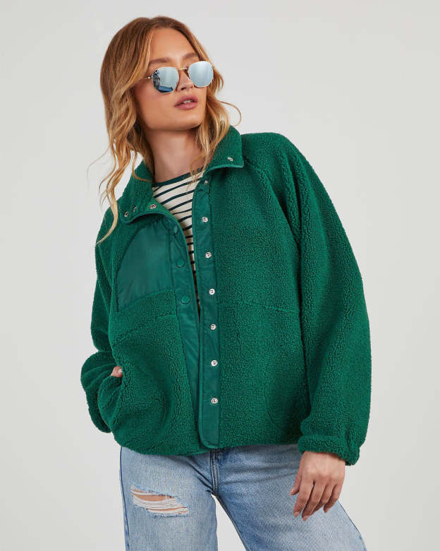 Weekend Errands Fleece Jacket-Matylis
