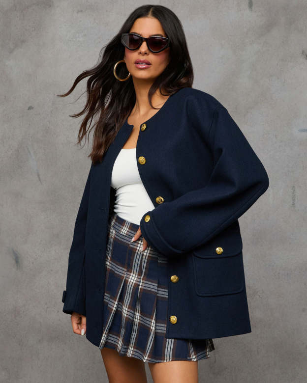 Tres Chic Wool Jacket-Matylis