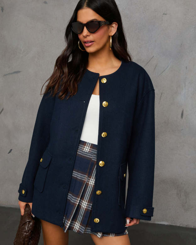 Tres Chic Wool Jacket-Matylis