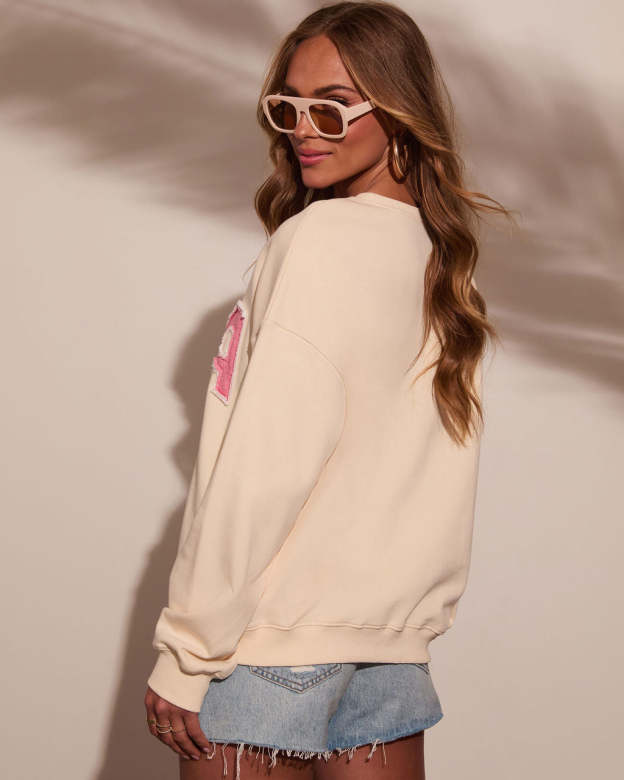 USA Graphic Pullover Sweatshirt-Matylis