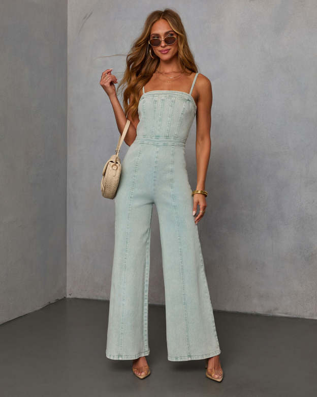 Trendsetter Denim Jumpsuit-Matylis