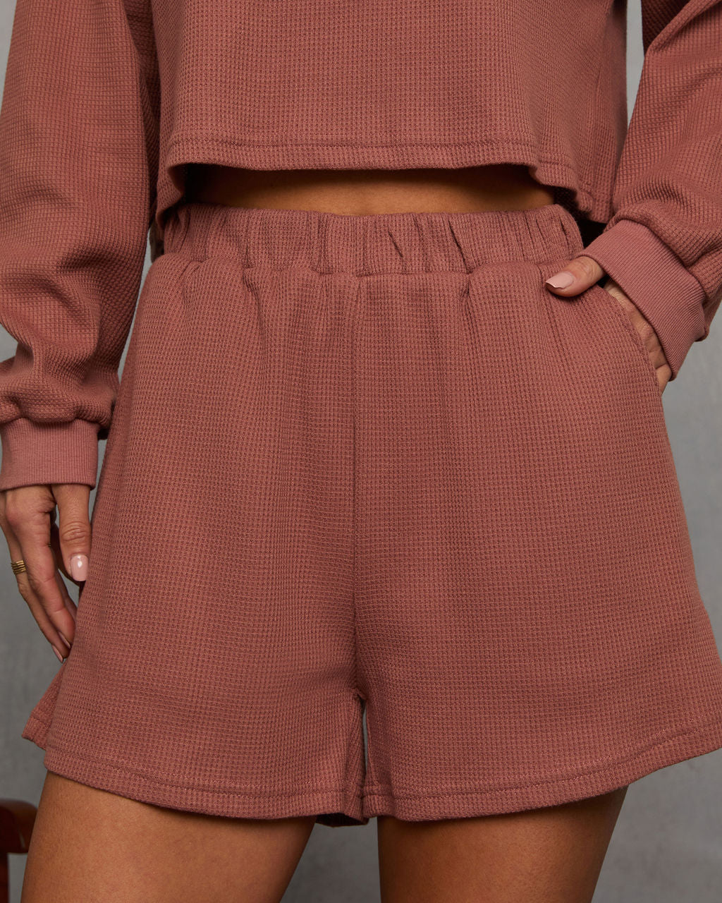 Sicilian Sky Relaxed Pocketed Shorts-Matylis