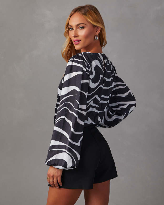 Wild Side Animal Print Bodysuit-Matylis