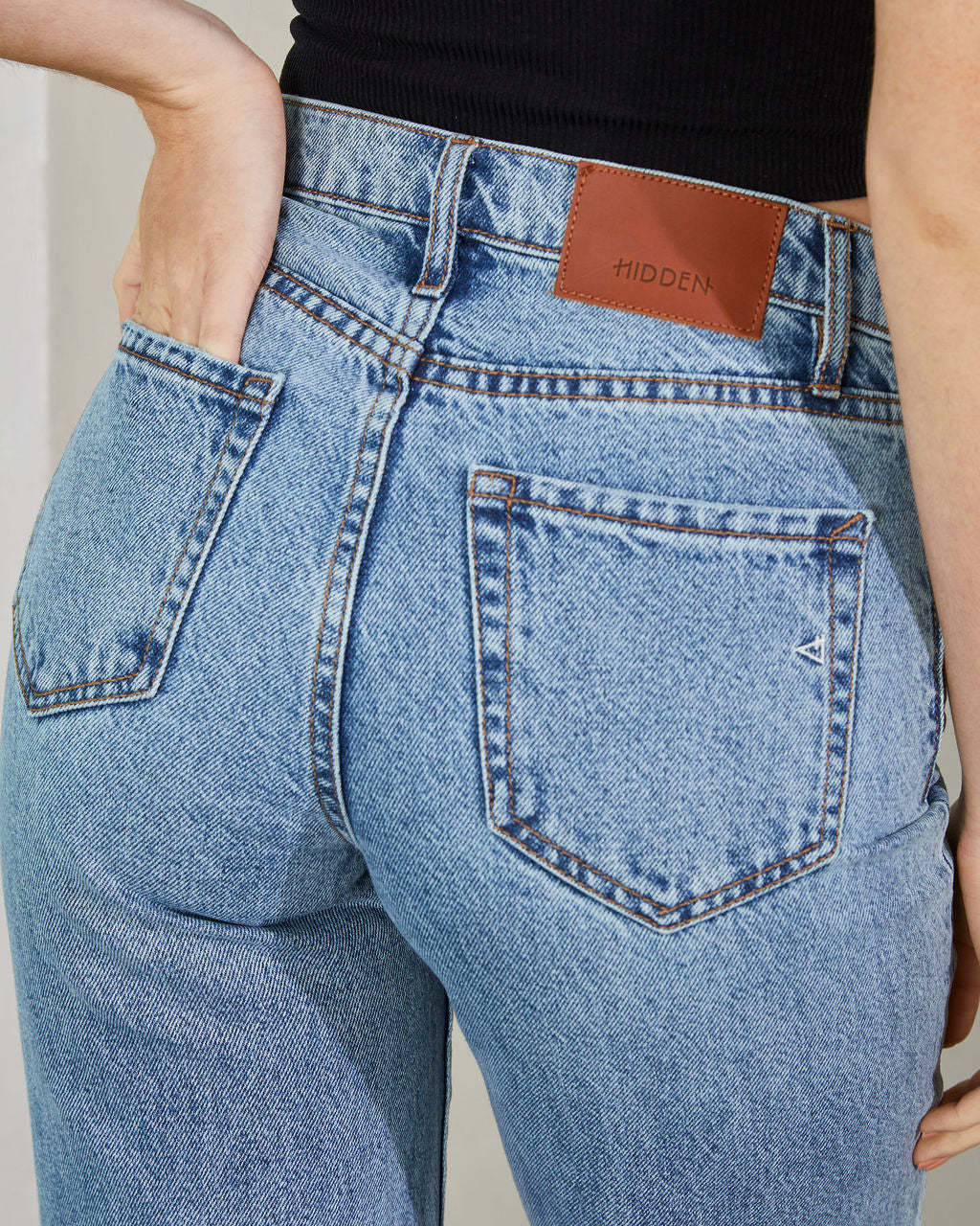 Woolridge High Rise Straight Leg Jeans-Matylis
