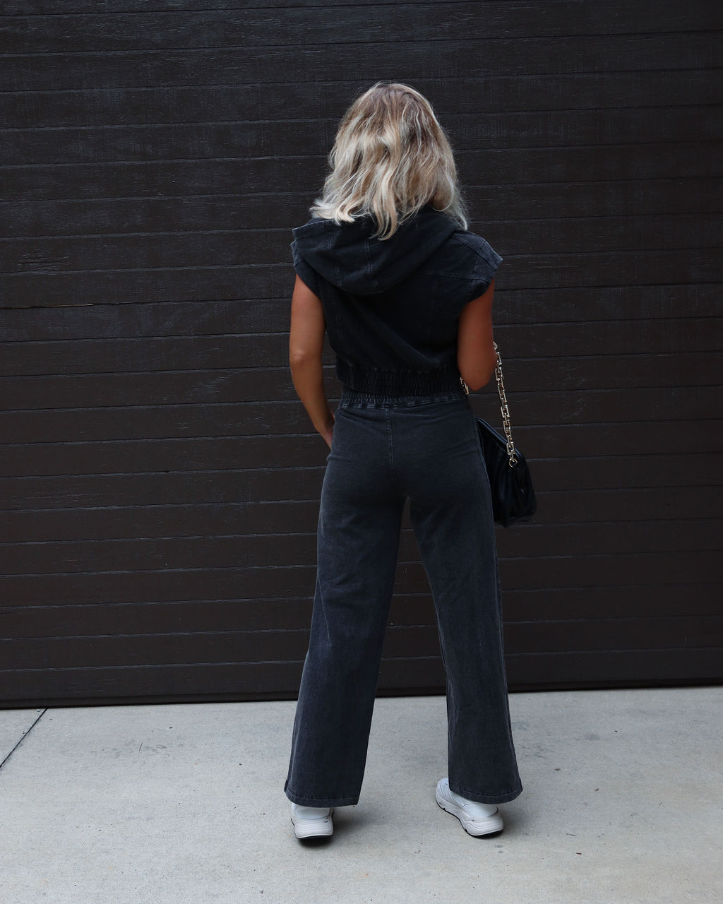 Tillie Sleeveless Zip Up Hoodie-Matylis