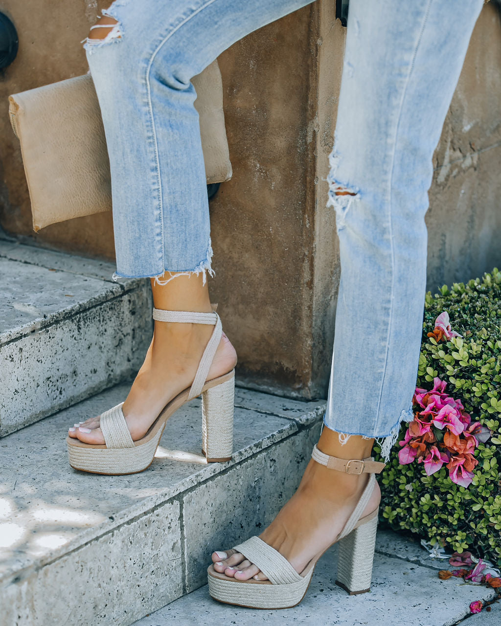 Willow Heeled Platform Sandal-Matylis