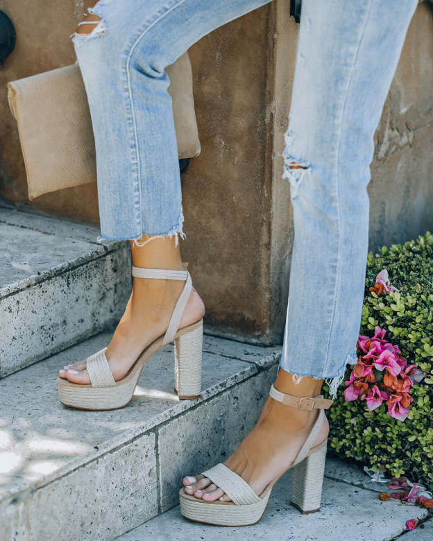 Willow Heeled Platform Sandal-Matylis