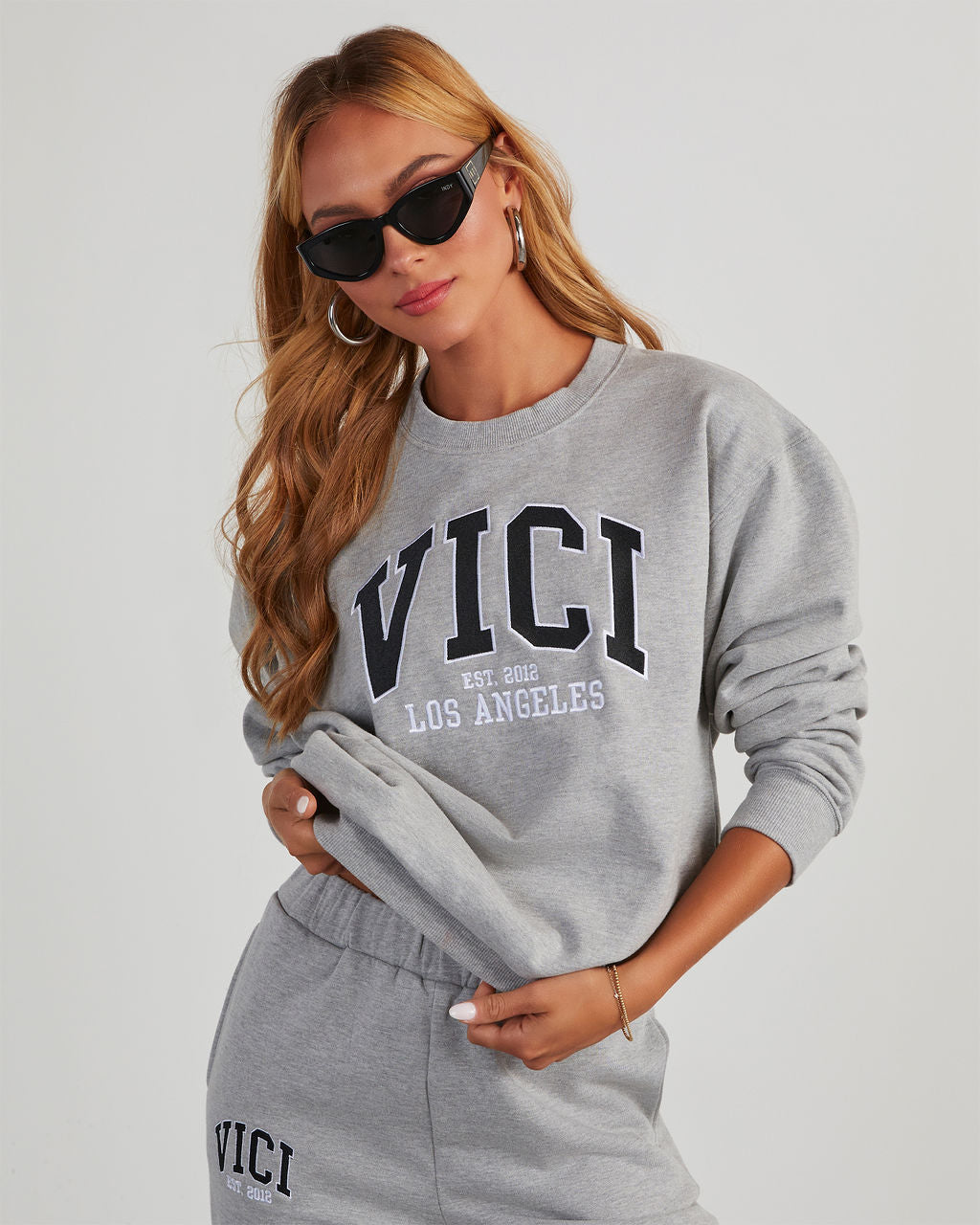 Matylis Logo Crew Neck Sweatshirt-Matylis