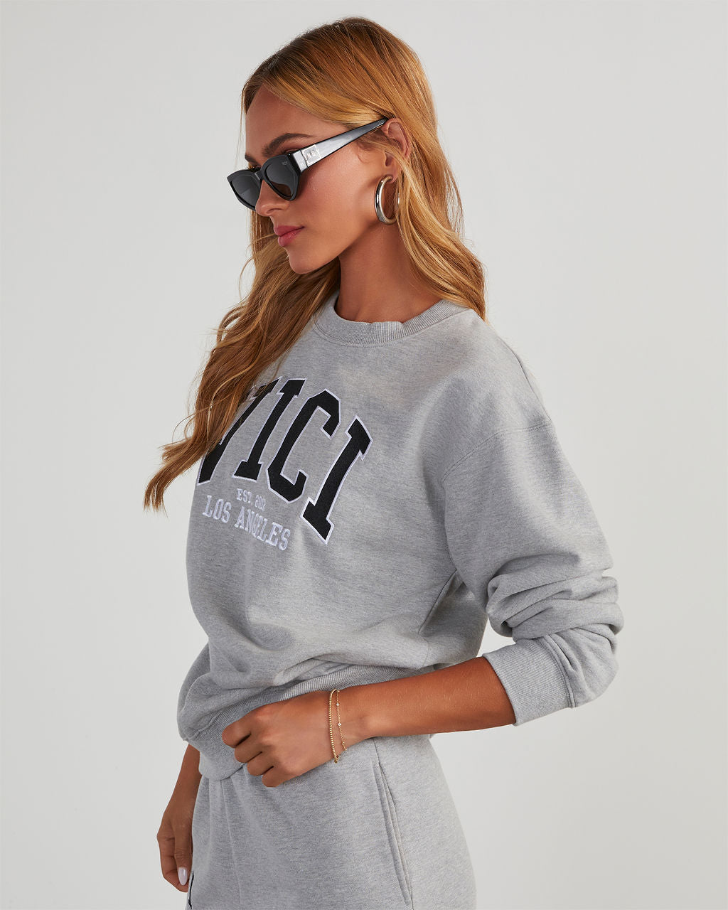 Matylis Logo Crew Neck Sweatshirt-Matylis