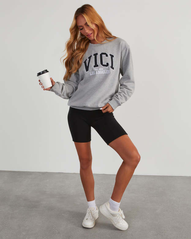 Matylis Logo Crew Neck Sweatshirt-Matylis