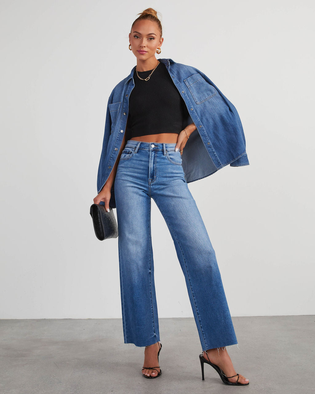 Matylis Icon High Rise Straight Jeans-Matylis