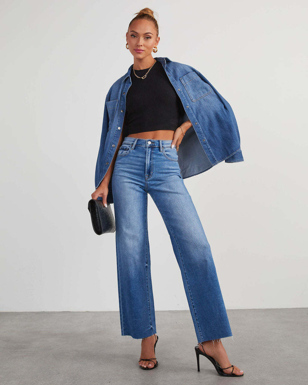 Matylis Icon High Rise Straight Jeans-Matylis