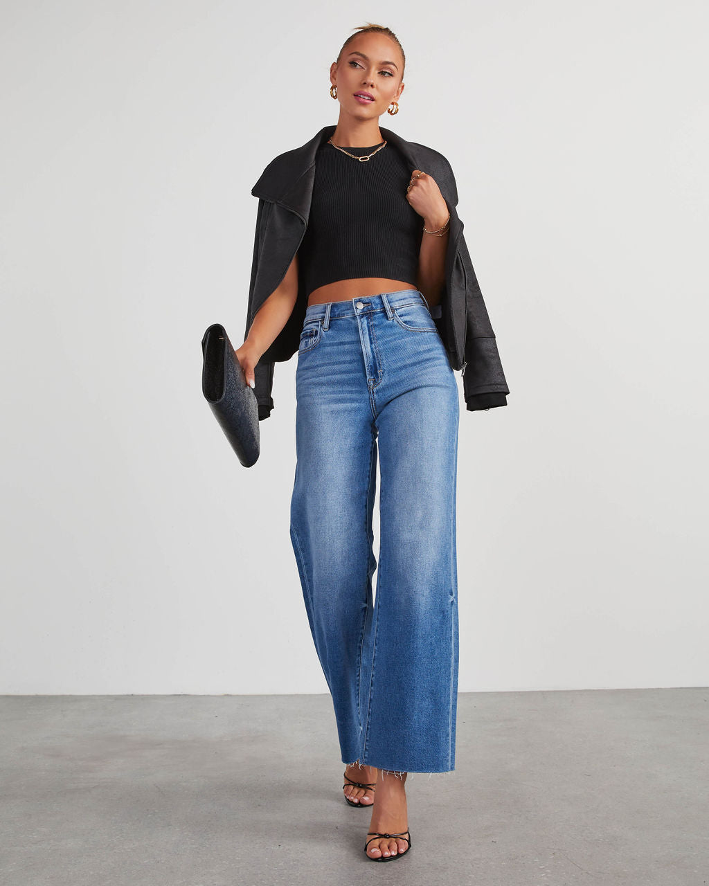 Matylis Icon High Rise Straight Jeans-Matylis
