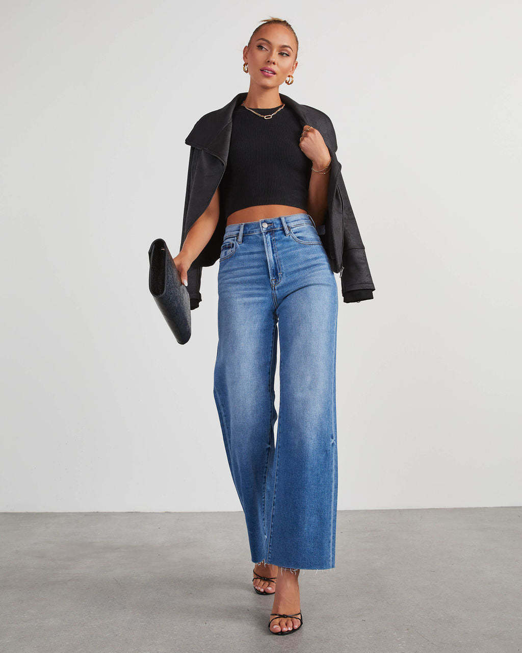 Matylis Icon High Rise Straight Jeans-Matylis