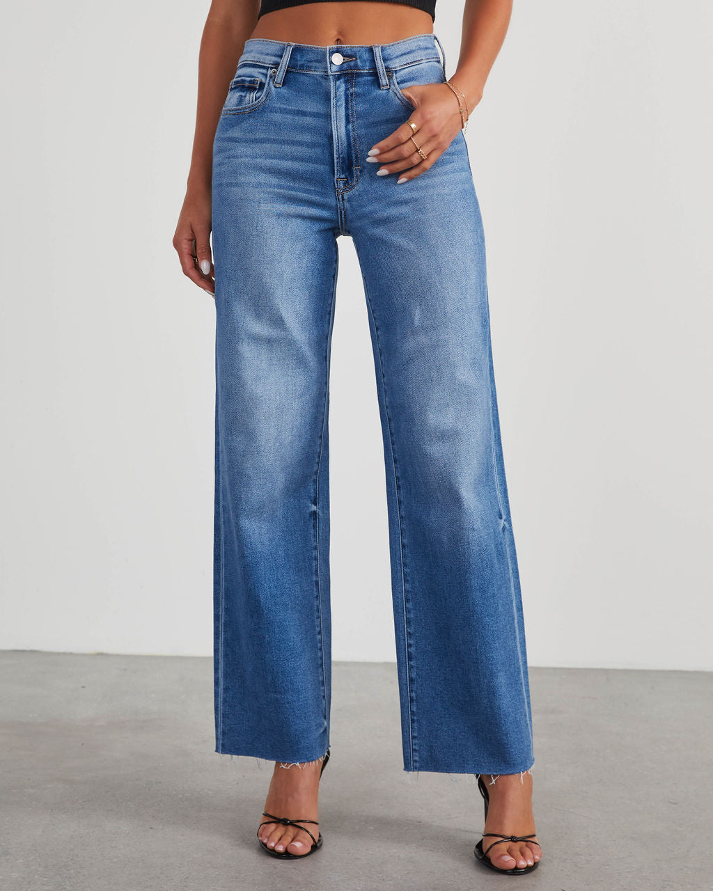 Matylis Icon High Rise Straight Jeans-Matylis