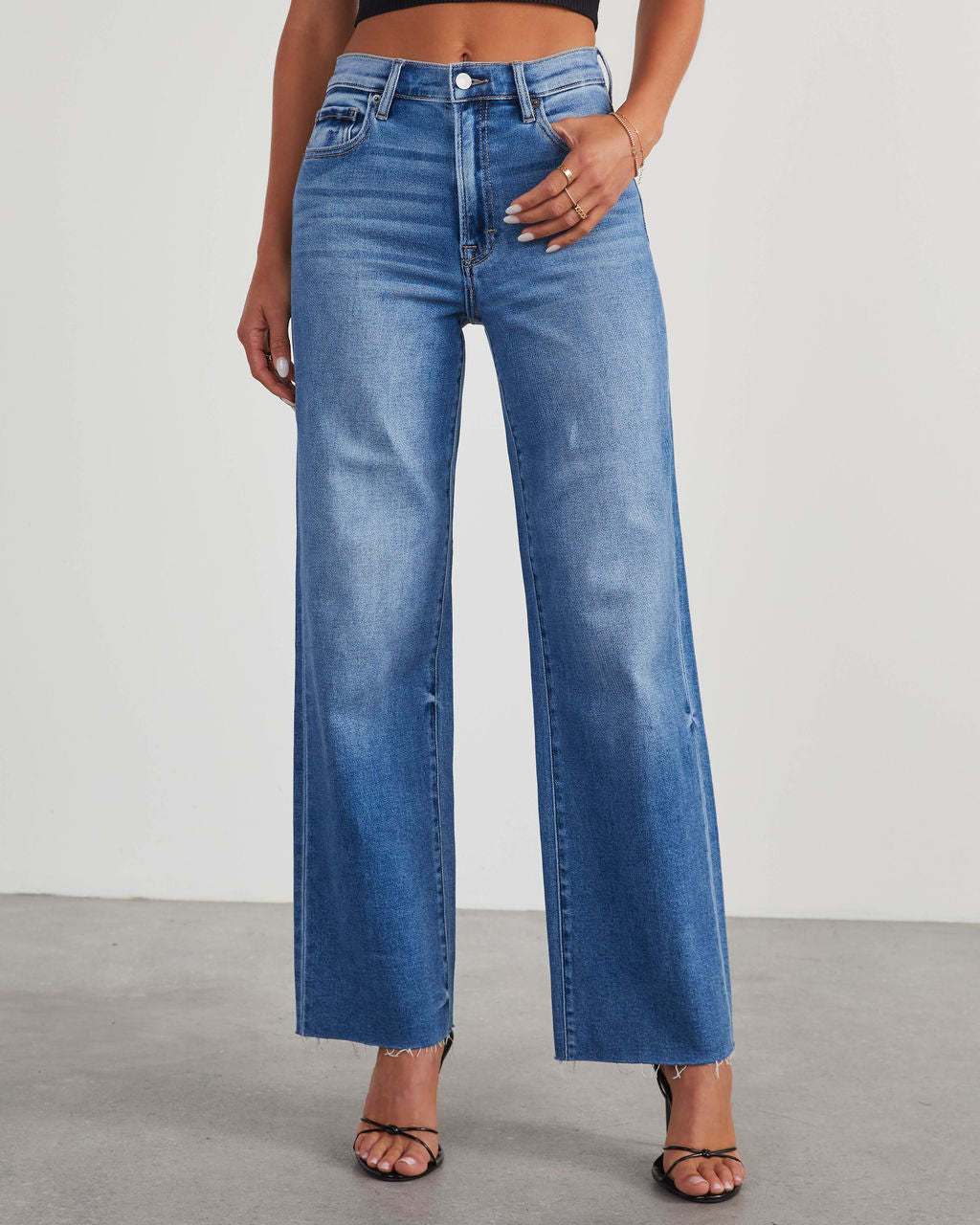 Matylis Icon High Rise Straight Jeans-Matylis