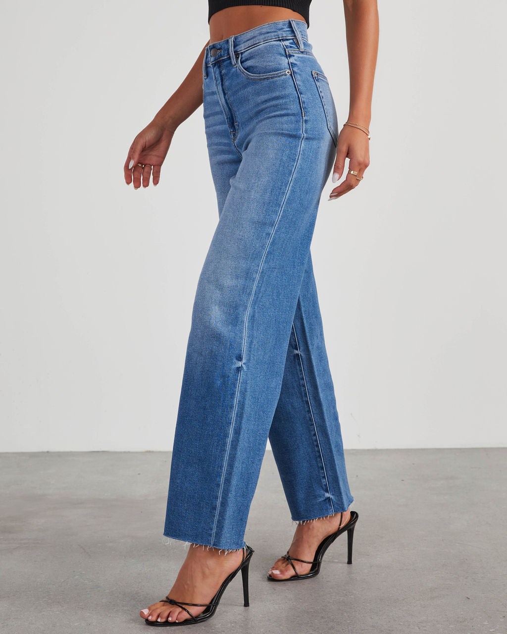Matylis Icon High Rise Straight Jeans-Matylis