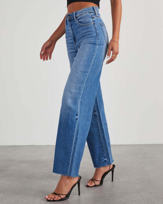 Matylis Icon High Rise Straight Jeans-Matylis
