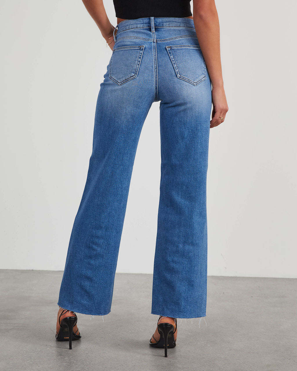 Matylis Icon High Rise Straight Jeans-Matylis