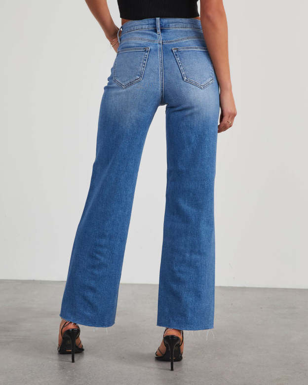 Matylis Icon High Rise Straight Jeans-Matylis