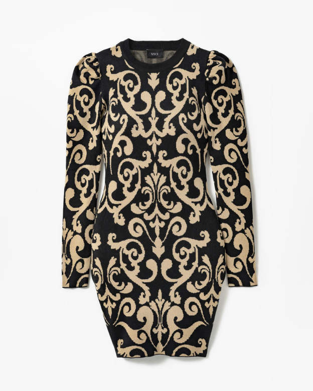 Vittoria Knit Mini Dress-Matylis