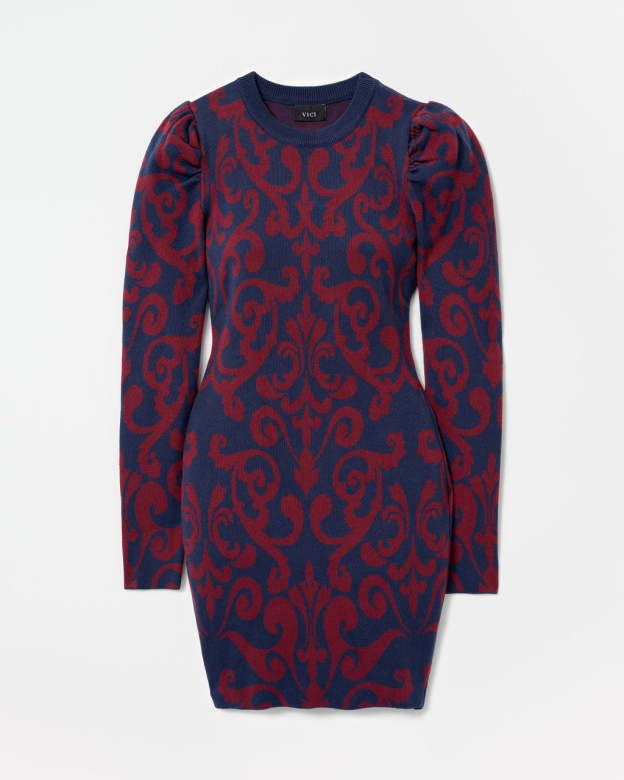 Vittoria Knit Mini Dress-Matylis