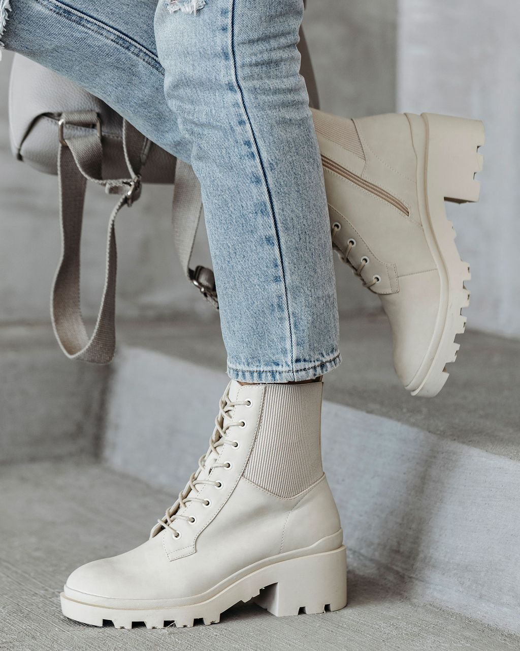 Willa Heeled Lace Up Boot-Matylis