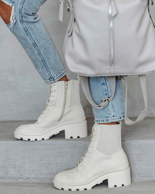 Willa Heeled Lace Up Boot-Matylis
