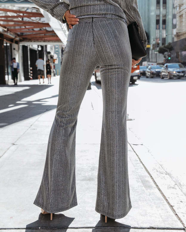 Walk Of Fame Shimmer Flare Pants-Matylis