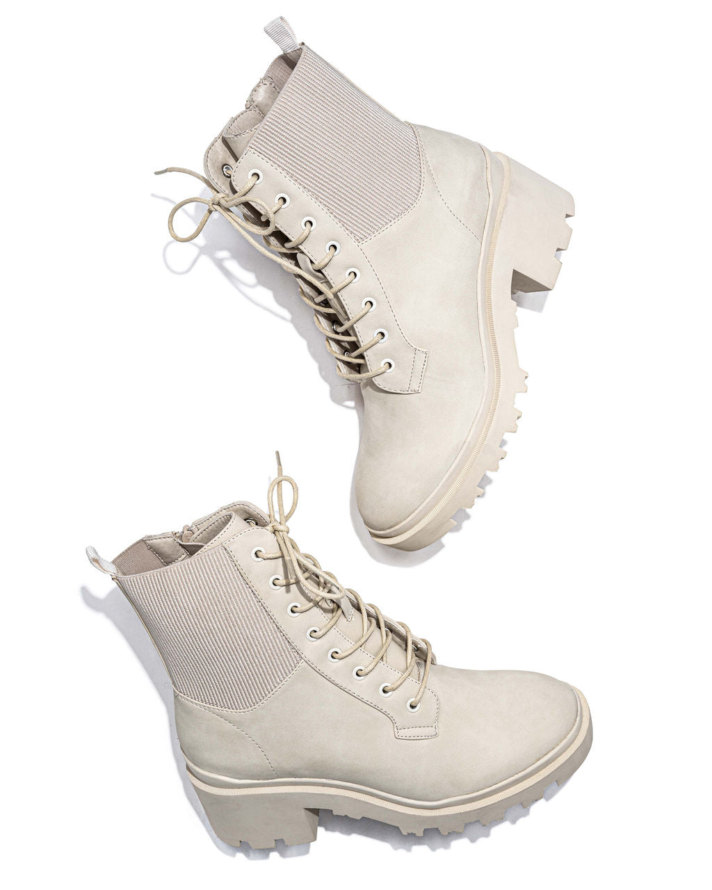 Willa Heeled Lace Up Boot-Matylis