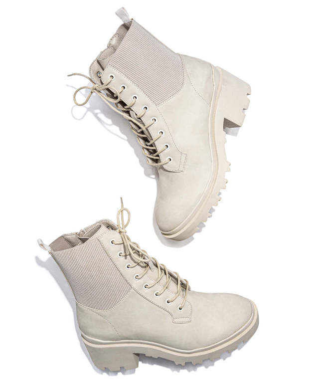 Willa Heeled Lace Up Boot-Matylis