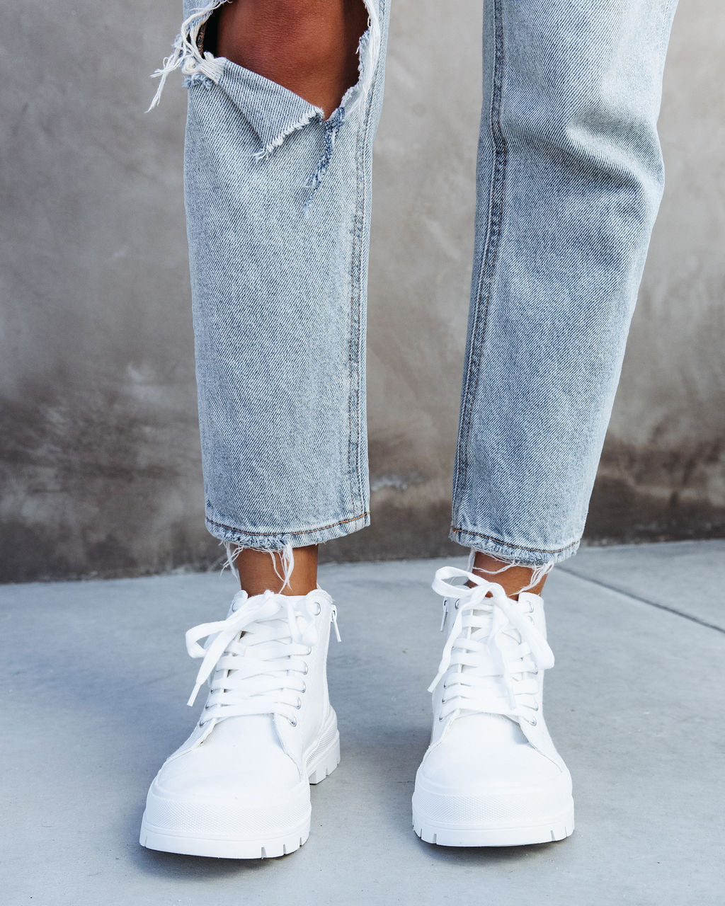 Super Star Platform High Top Sneakers-Matylis