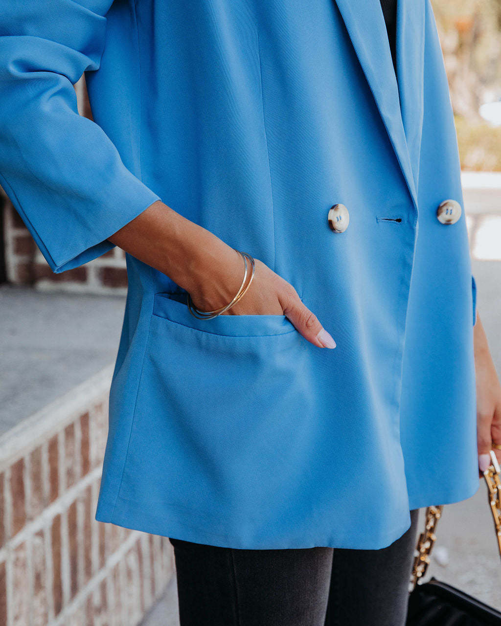 Whinn Pocketed Blazer-Matylis