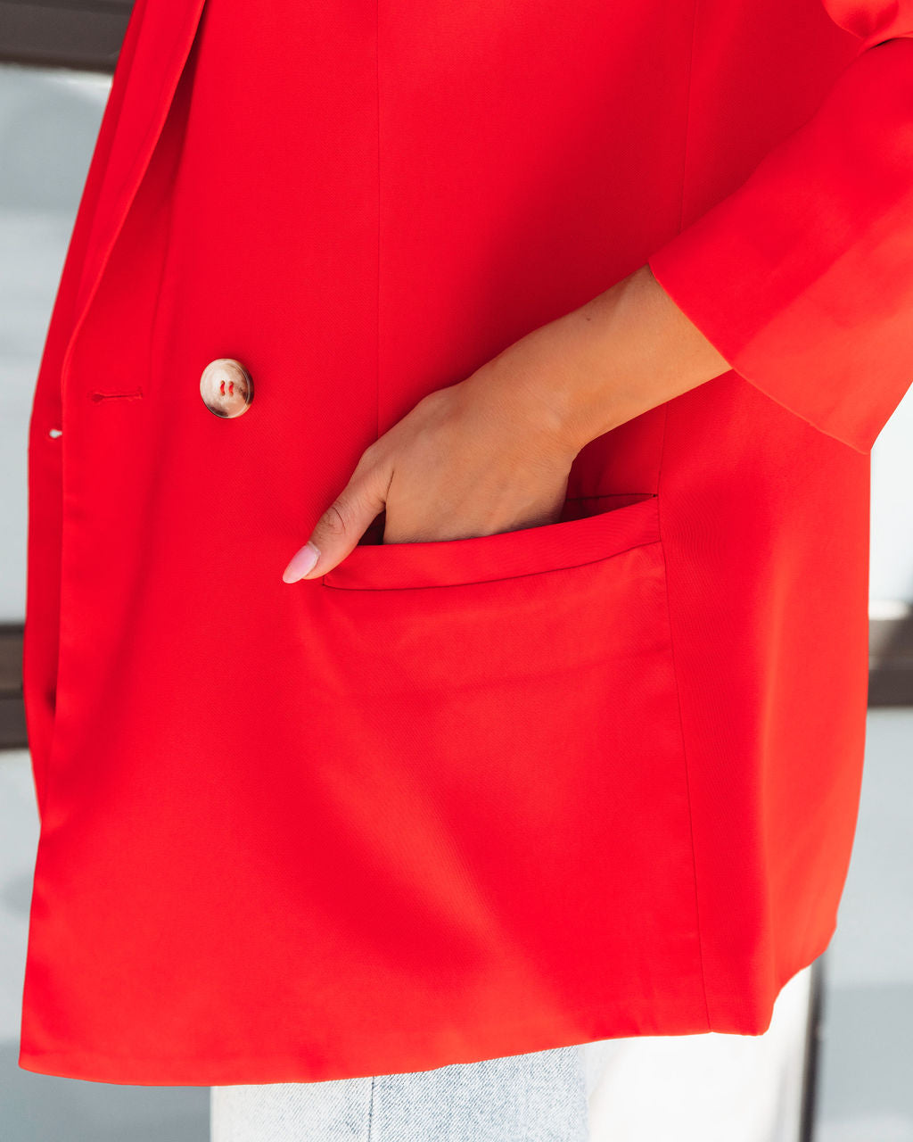 Whinn Pocketed Blazer-Matylis
