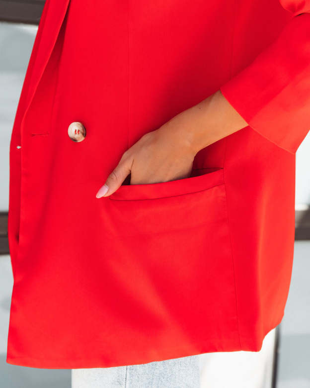 Whinn Pocketed Blazer-Matylis