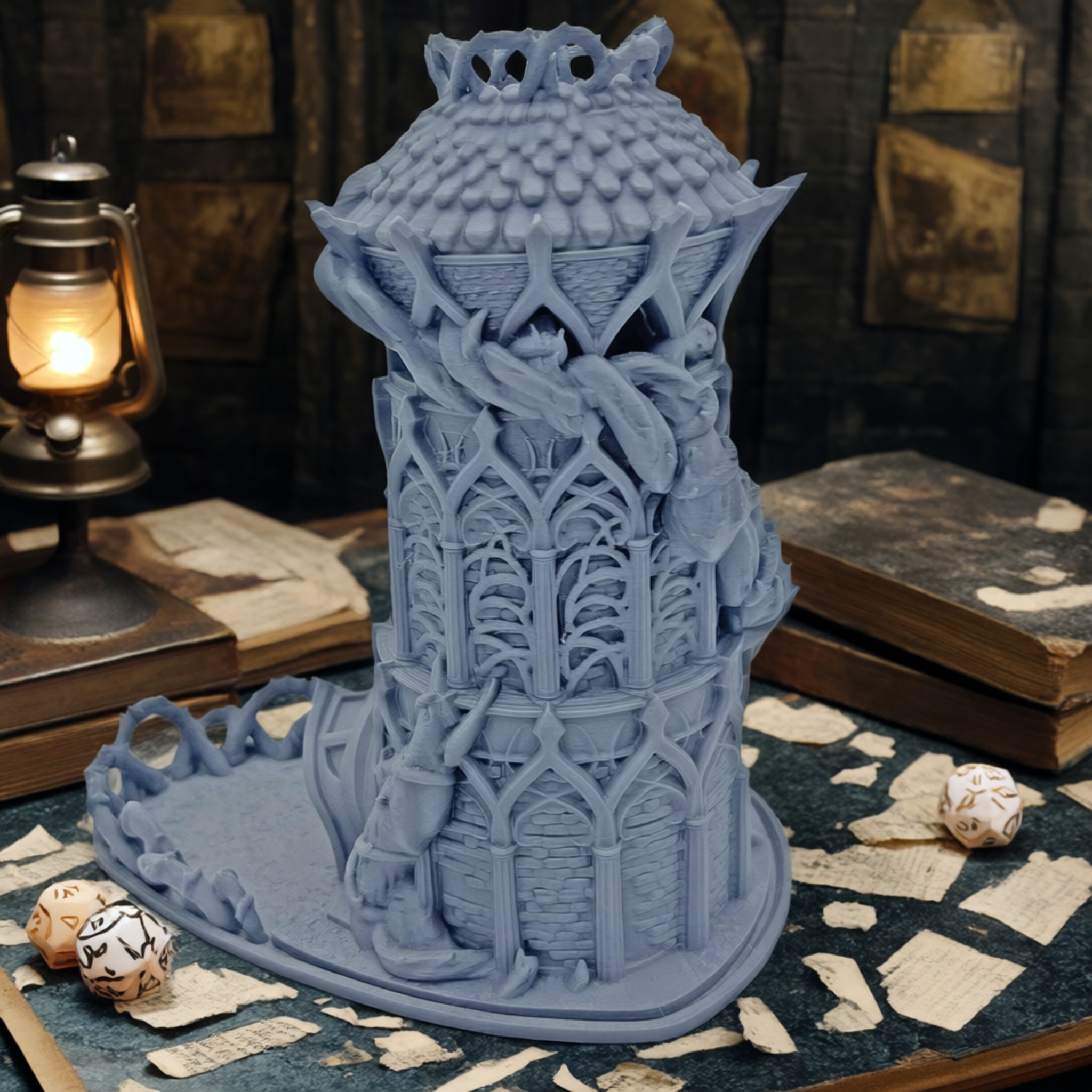 Dragon and Dungeon Druid Tower Dice Tower
