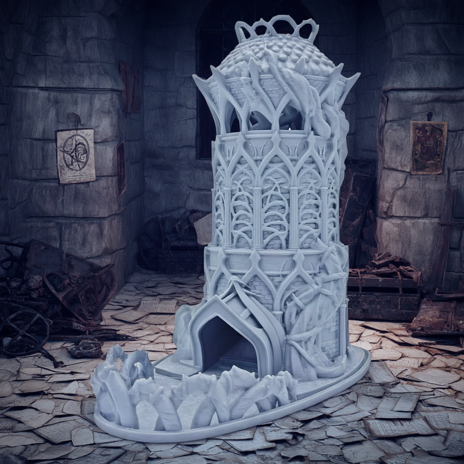 Dragon and Dungeon Druid Tower Dice Tower