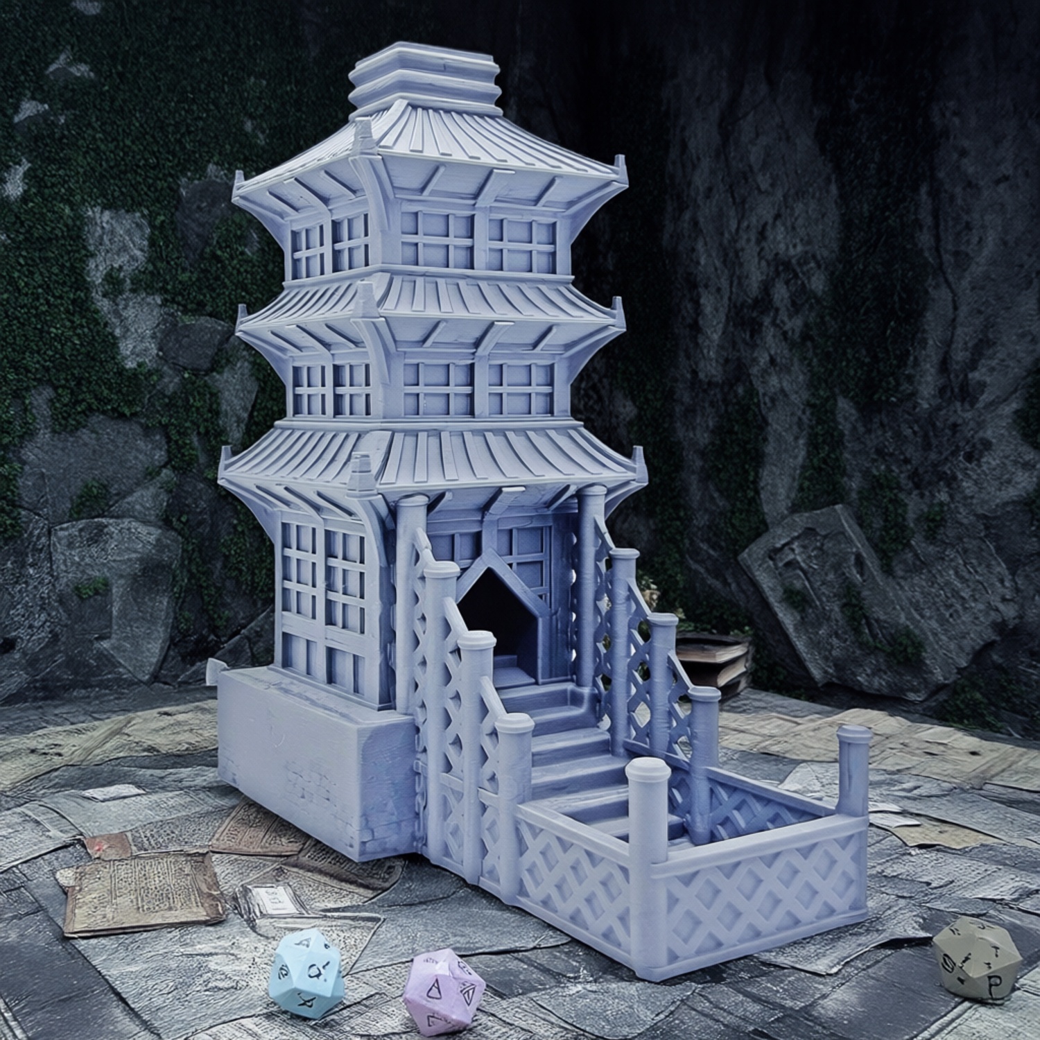 Dragon and Dungeon, Oriental Tower, Dice Tower