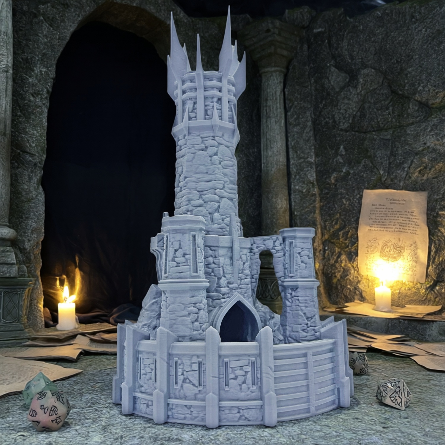 Dragon and Dungeon Dark Tower Dice Tower