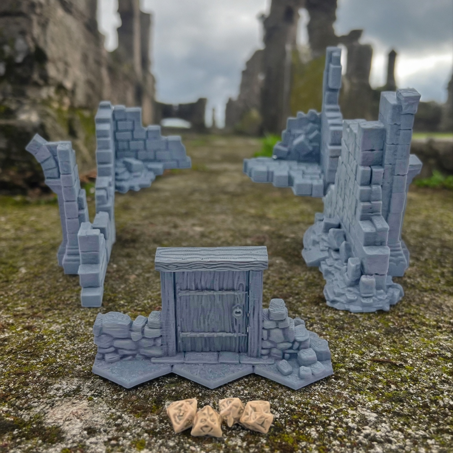 DND board game Dragon and Dungeon Ruins Wall