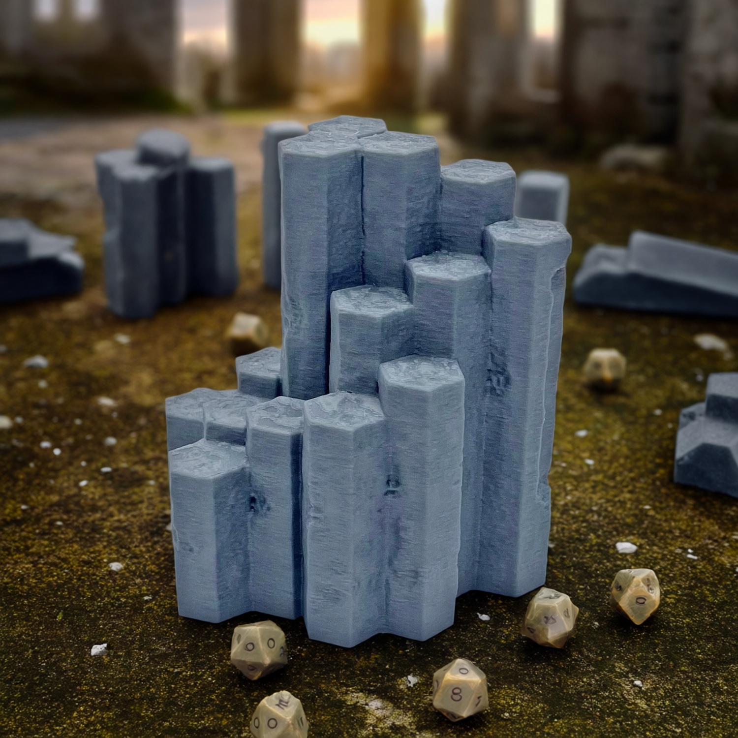 Dragon and Dungeon Model Terrain DND Warlock's Lair