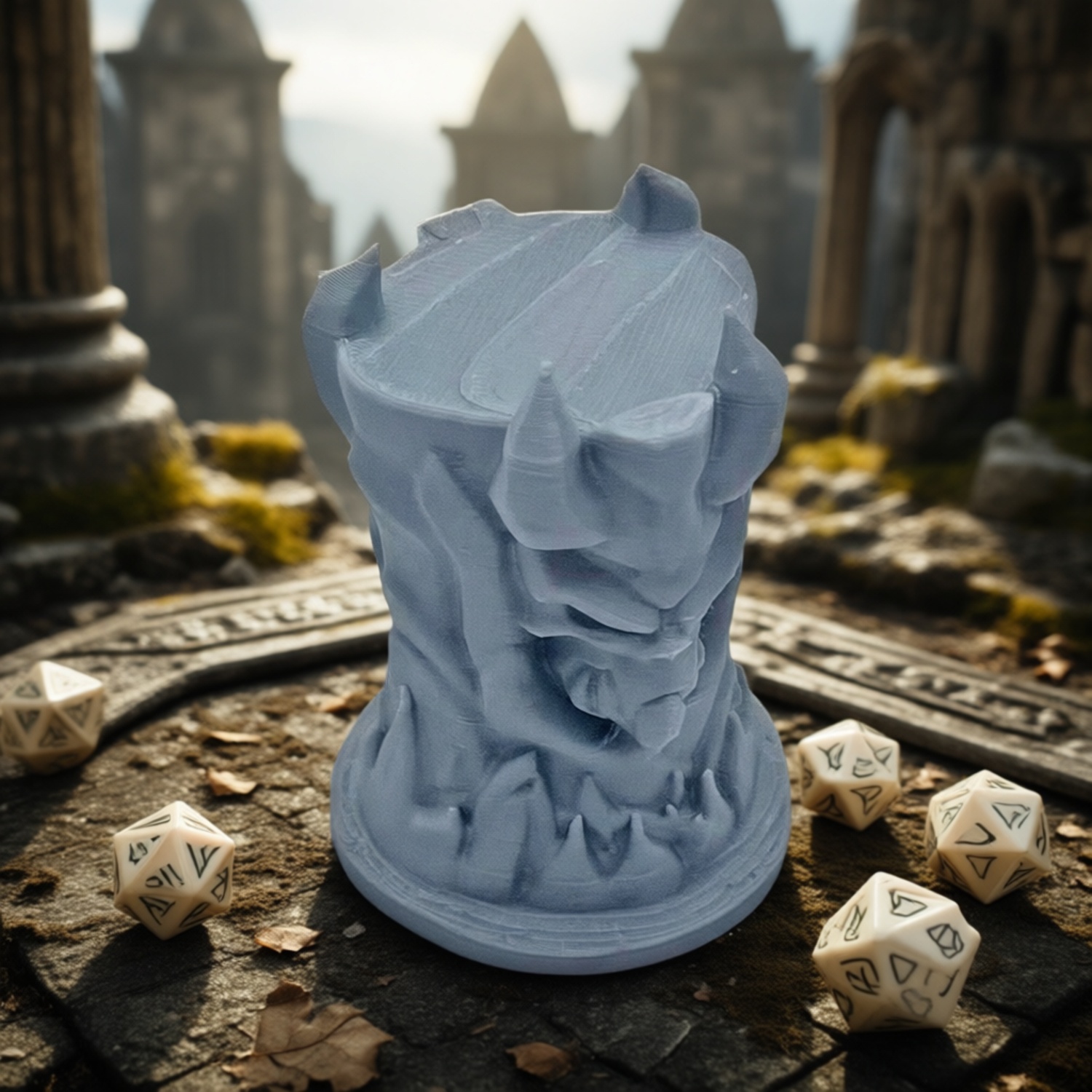 DND board game dungeon totem pole terrain