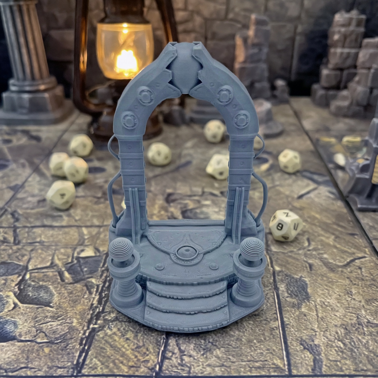 Dragon and Dungeon Model Terrain DND Ancient Portal